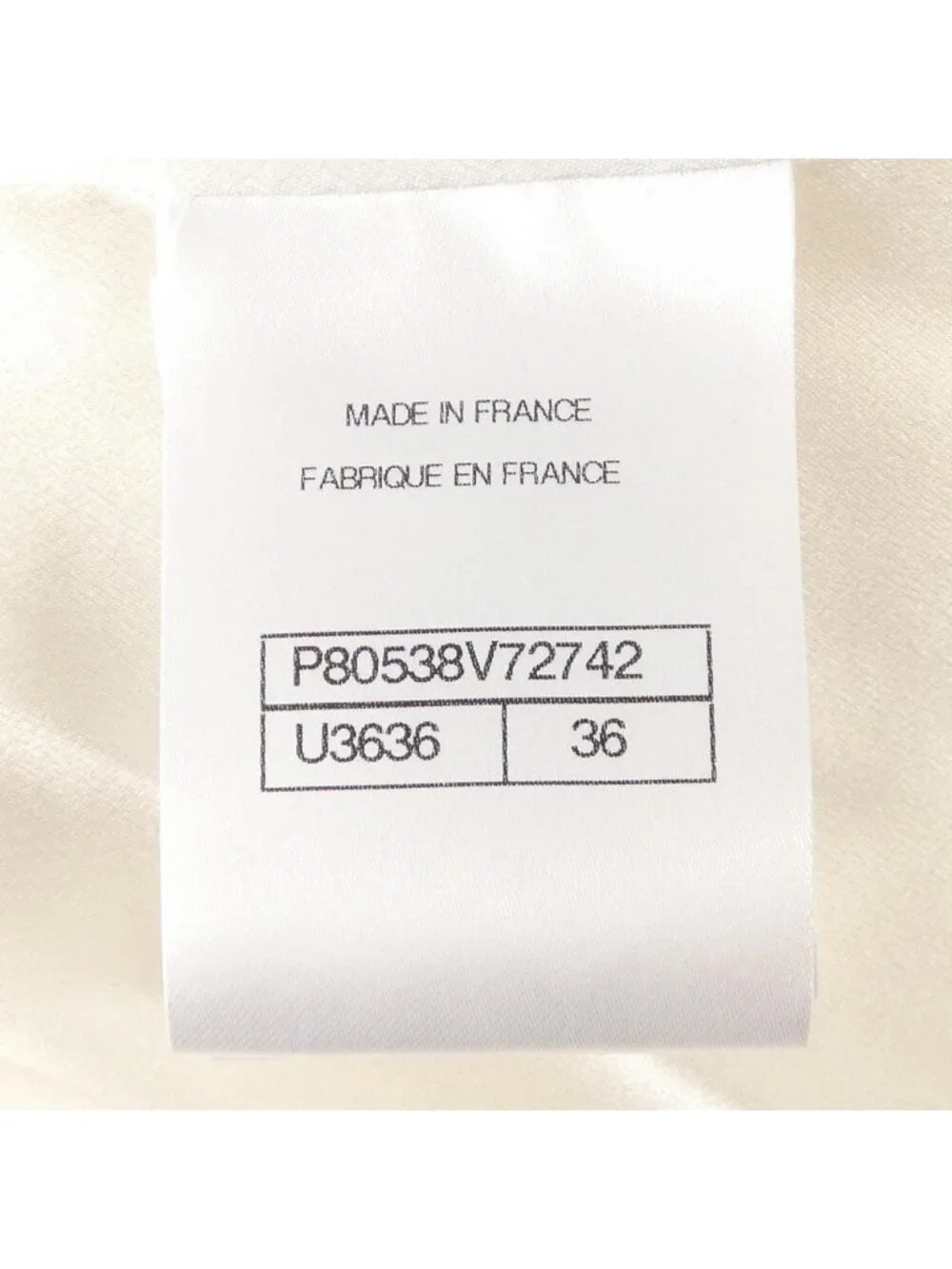 Chanel 25k Jacket White